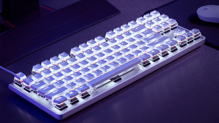 Teclas transparentes para teclado mecánico. Sabes que no las necesitas, pero también que las quieres